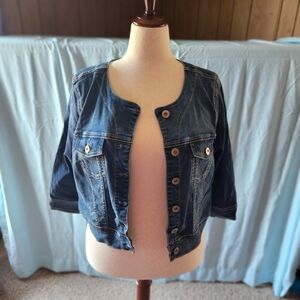 Torrid Dark Blue Jean Jacket